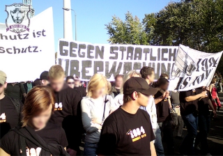 Demo gegen Überwachung, Berlin